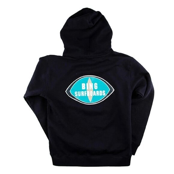 ORIGINAL BING Premium Hooded Sweatshirt Navy Size Large NWT - Picture 1 of 2